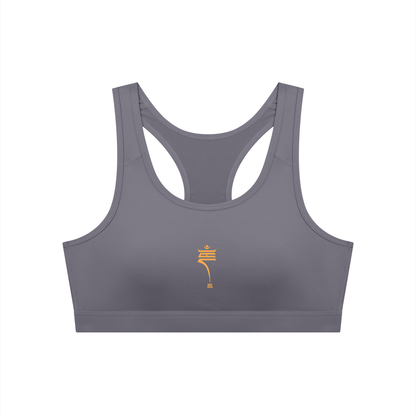 Lingpa Women's Cropped Sports Bra