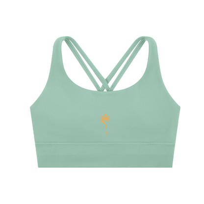 Lingpa Strappy Criss-Cross Sports Bra