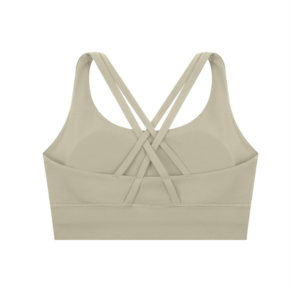 Lingpa Strappy Criss-Cross Sports Bra