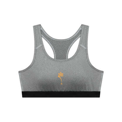 Lingpa Women's Cropped Sports Bra