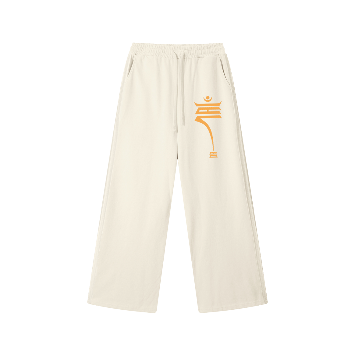 Lingpa Tape Straight-Leg Sweatpants
