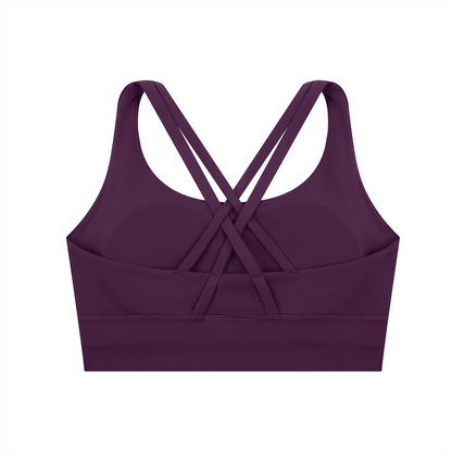 Lingpa Strappy Criss-Cross Sports Bra