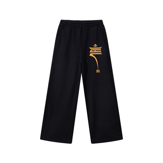 Lingpa Tape Straight-Leg Sweatpants