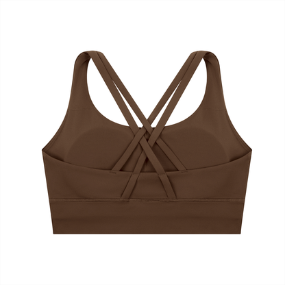 Lingpa Strappy Criss-Cross Sports Bra