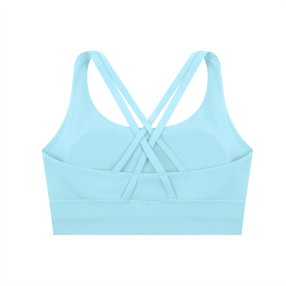 Lingpa Strappy Criss-Cross Sports Bra